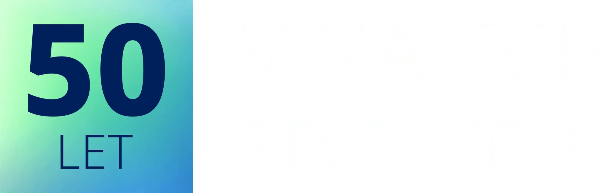 Logo 50 let v našich regionech